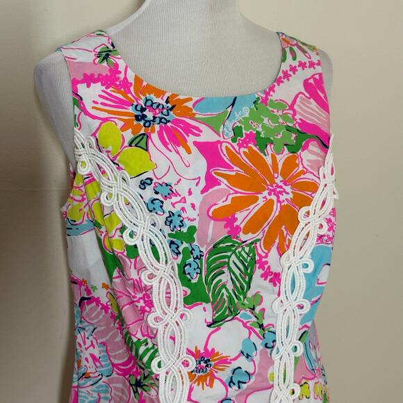 Lilly Pulitzer for Target Shift Dress Nosey Posey Women's Size Medium - Picture 3 of 12
